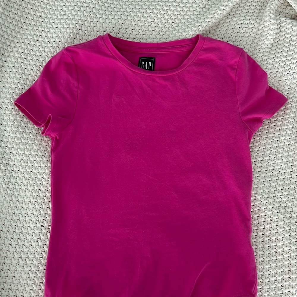 Gap Pink T-Shirt Bodysuit